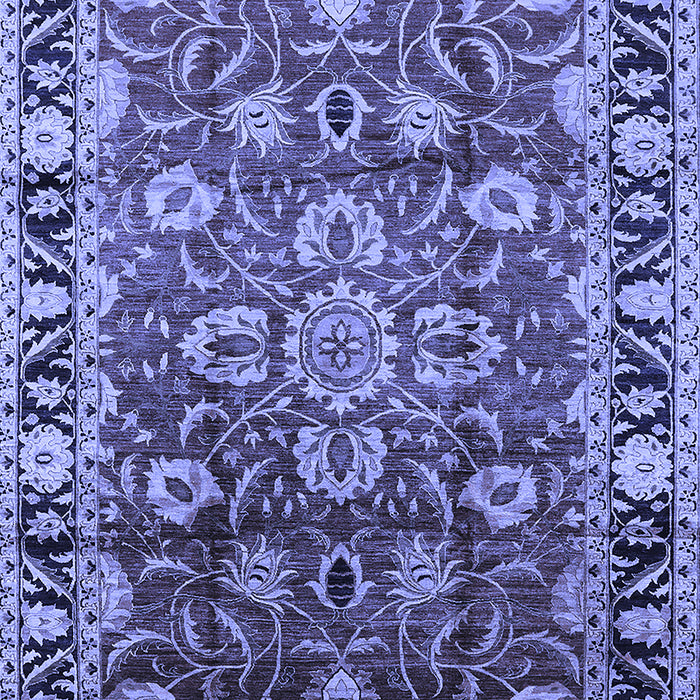Oriental Blue Industrial Rug, urb565blu