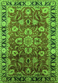 Oriental Green Industrial Rug, urb565grn