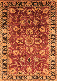 Oriental Orange Industrial Rug, urb565org