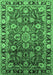 Oriental Emerald Green Industrial Rug, urb565emgrn