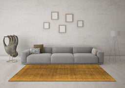 Machine Washable Oriental Orange Industrial Area Rugs in a Living Room, wshurb566org