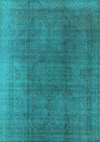 Oriental Light Blue Industrial Rug, urb566lblu