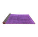 Sideview of Oriental Purple Industrial Rug, urb566pur