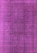 Machine Washable Oriental Pink Industrial Rug, wshurb566pnk