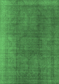 Oriental Emerald Green Industrial Rug, urb566emgrn