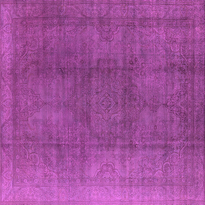 Square Oriental Pink Industrial Rug, urb566pnk