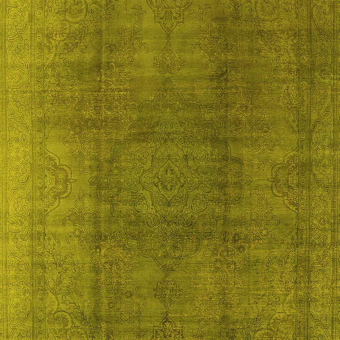 Oriental Yellow Industrial Rug, urb566yw