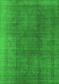 Oriental Green Industrial Rug, urb566grn