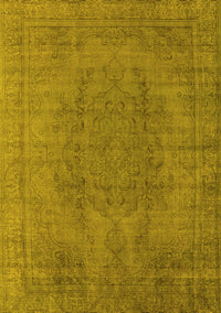 Oriental Yellow Industrial Rug, urb567yw