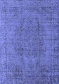 Oriental Blue Industrial Rug, urb567blu