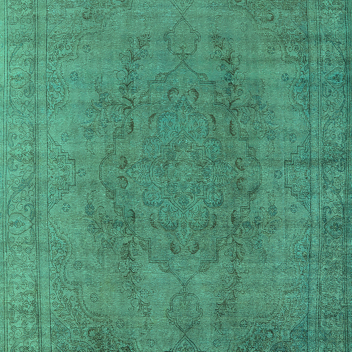 Oriental Turquoise Industrial Rug, urb567turq