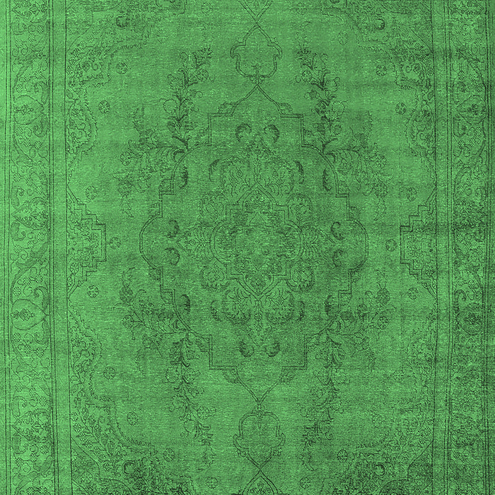 Oriental Emerald Green Industrial Rug, urb567emgrn
