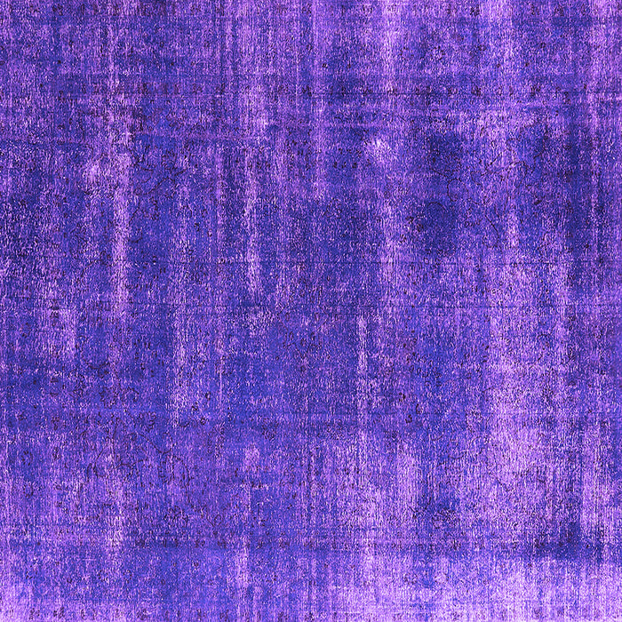 Square Machine Washable Oriental Purple Industrial Area Rugs, wshurb568pur