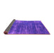 Sideview of Oriental Purple Industrial Rug, urb568pur