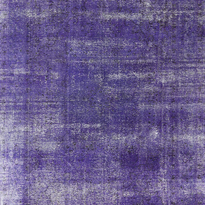 Mid-Century Modern Purple Oriental Rug, urb568