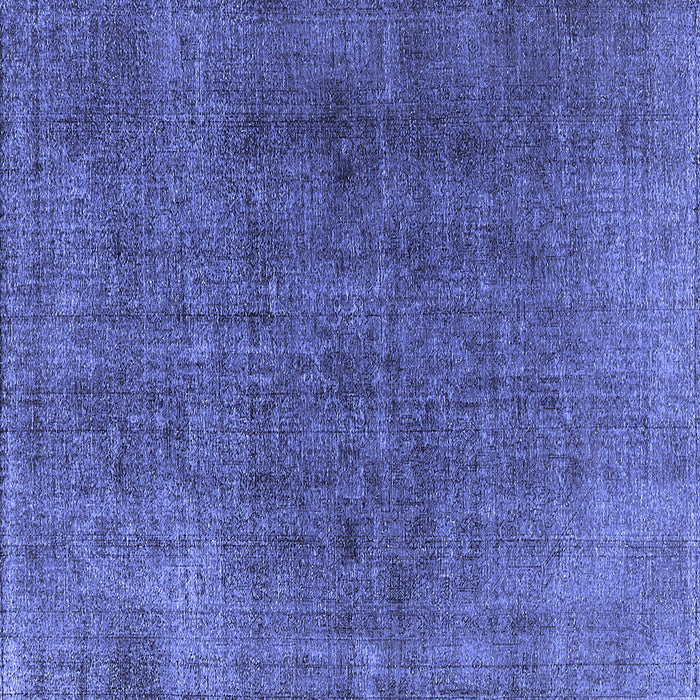 Square Oriental Blue Industrial Rug, urb569blu