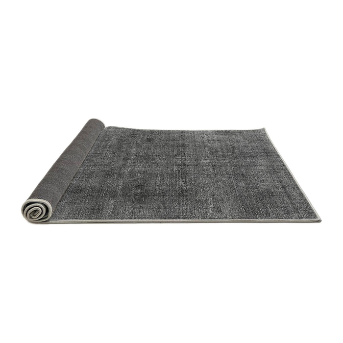 Sideview of Oriental Gray Industrial Rug, urb569gry