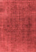 Oriental Red Industrial Area Rugs