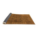 Sideview of Oriental Orange Industrial Rug, urb569org