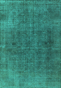 Oriental Turquoise Industrial Rug, urb569turq