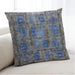 Lifestyle Image of Mid-Century Modern Urban Square Charcoal Blue Throw Pillow, 18 inch by 18 inch, pwurb56