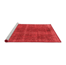 Industrial Red Washable Rugs