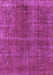 Machine Washable Oriental Purple Industrial Area Rugs, wshurb570pur