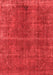 Oriental Red Industrial Area Rugs