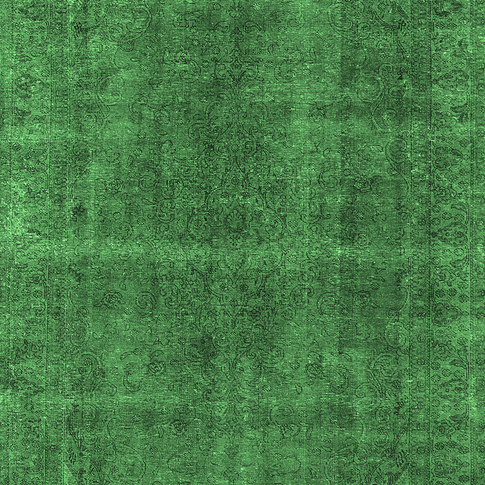 Oriental Emerald Green Industrial Rug, urb570emgrn
