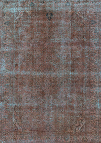 Oriental Light Blue Industrial Rug, urb570lblu