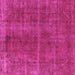 Square Oriental Pink Industrial Rug, urb570pnk