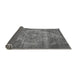 Sideview of Oriental Gray Industrial Rug, urb571gry