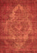 Machine Washable Oriental Orange Industrial Area Rugs, wshurb571org