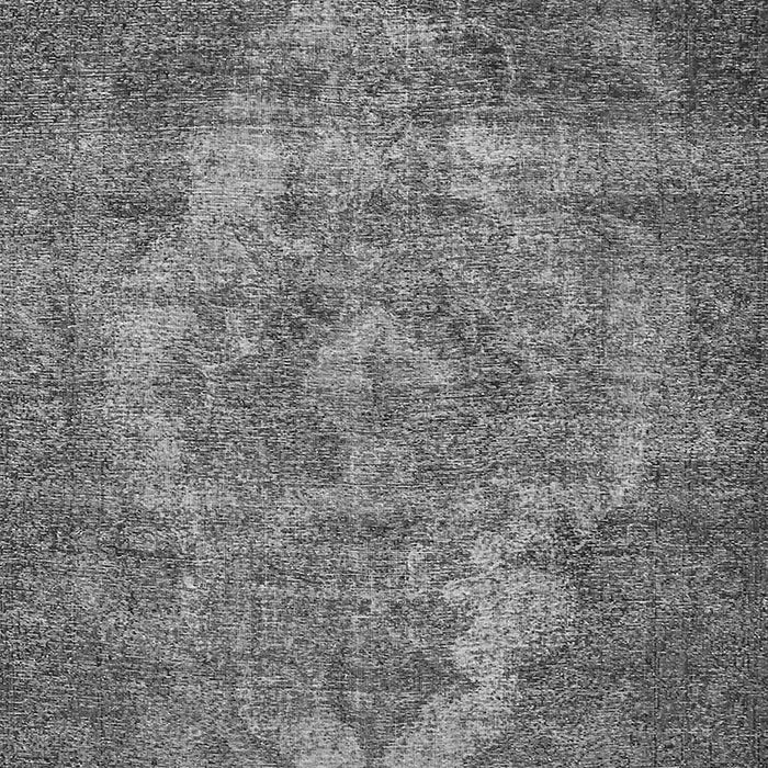 Machine Washable Oriental Gray Industrial Rug, wshurb571gry