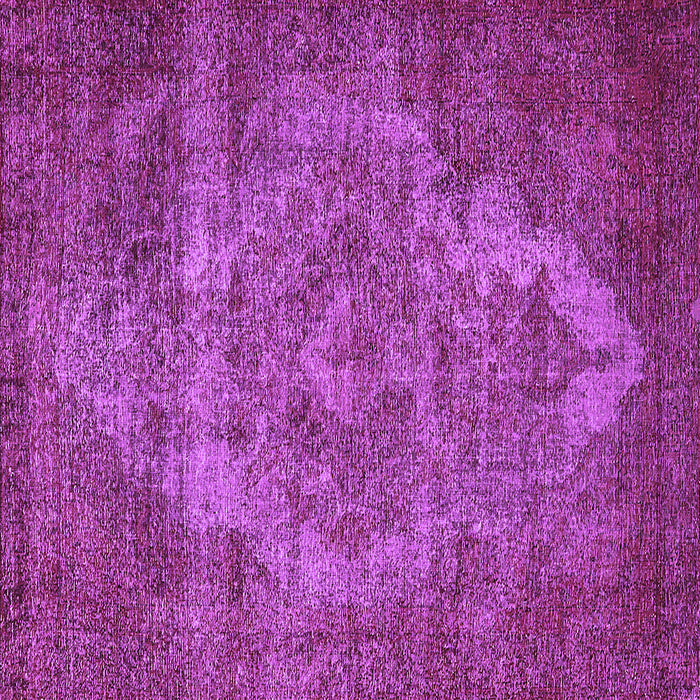 Square Oriental Purple Industrial Rug, urb571pur