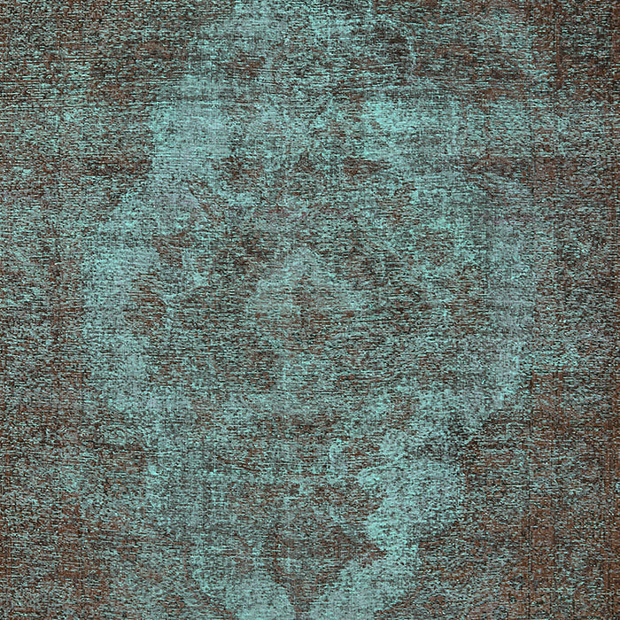 Oriental Turquoise Industrial Rug, urb571turq