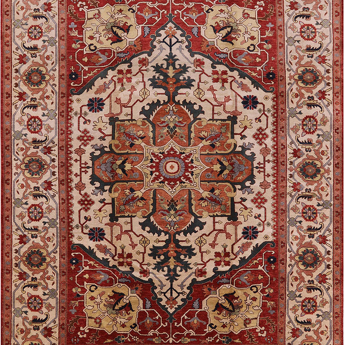 Machine Washable Industrial Modern Tomato Red Rug, wshurb572