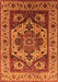 Oriental Orange Industrial Rug, urb572org