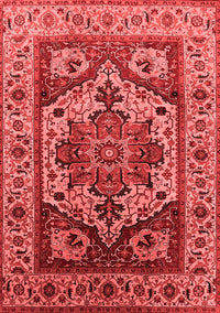 Oriental Red Industrial Rug, urb572red