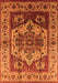 Machine Washable Oriental Orange Industrial Area Rugs, wshurb573org