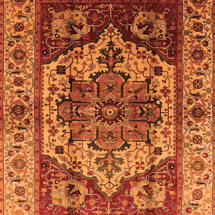 Oriental Orange Industrial Rug, urb573org