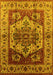 Oriental Yellow Industrial Rug, urb573yw