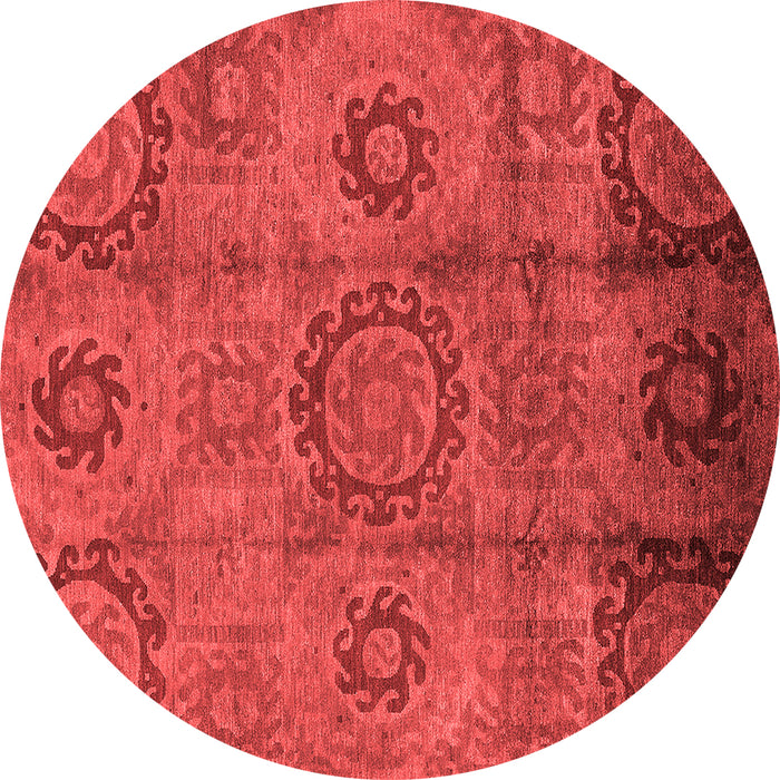 Machine Washable Oriental Red Industrial Rug, wshurb574red