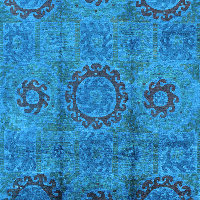 Oriental Light Blue Industrial Rug, urb574lblu