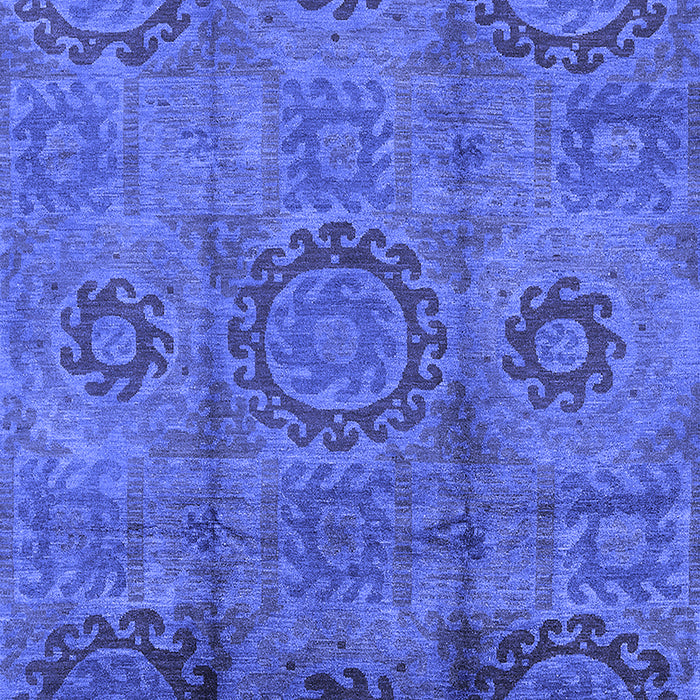 Oriental Blue Industrial Rug, urb574blu