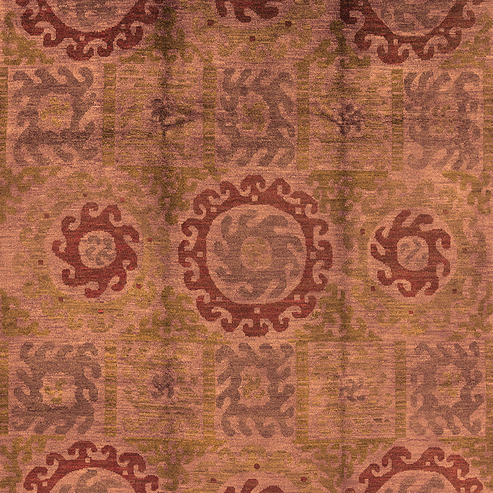 Oriental Orange Industrial Rug, urb574org