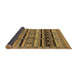 Sideview of Oriental Brown Industrial Rug, urb575brn