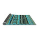 Sideview of Oriental Light Blue Industrial Rug, urb575lblu