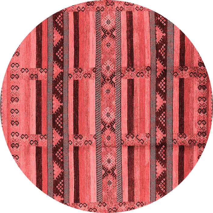 Machine Washable Oriental Red Industrial Rug, wshurb575red