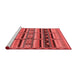 Industrial Red Washable Rugs